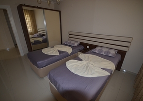 Geräumige 2+1-Apartments in beiden