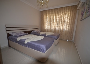 Geräumige 2+1-Apartments in beiden