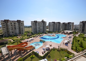 2+1 Wohnung in der beliebtesten Anlage in Avsallar