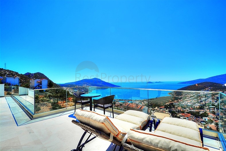 5+1 private Villa in Kalkan mit Meer- und Inselblick 5+1 private Villa in Kalkan mit Meer- und Inselblick