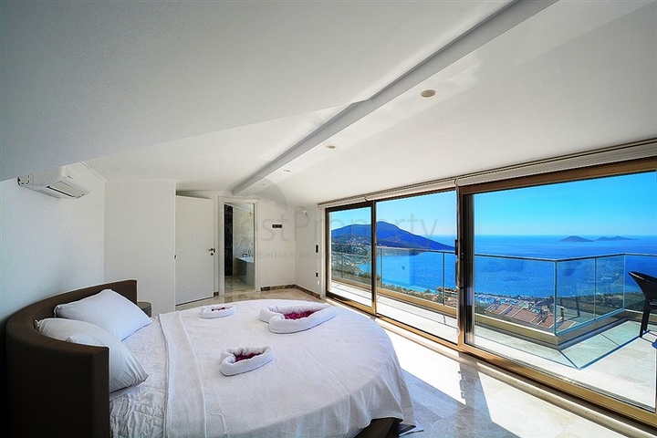 5+1 private Villa in Kalkan mit Meer- und Inselblick 5+1 private Villa in Kalkan mit Meer- und Inselblick