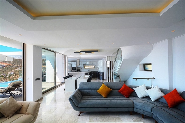 5+1 private Villa in Kalkan mit Meer- und Inselblick 5+1 private Villa in Kalkan mit Meer- und Inselblick