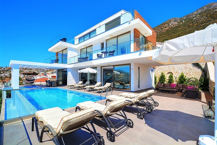 5+1 private Villa in Kalkan mit Meer- und Inselblick 5+1 private Villa in Kalkan mit Meer- und Inselblick
