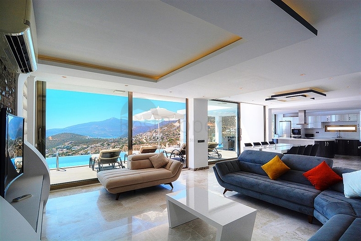 5+1 private Villa in Kalkan mit Meer- und Inselblick 5+1 private Villa in Kalkan mit Meer- und Inselblick