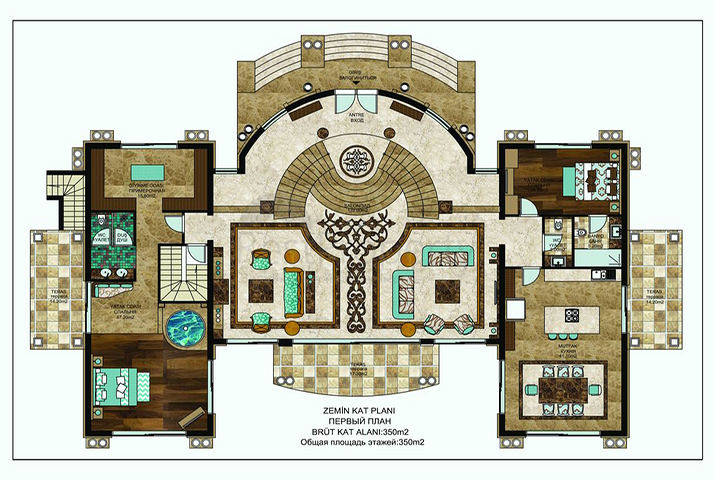 Villa 6+2 in Kemer/Antalya