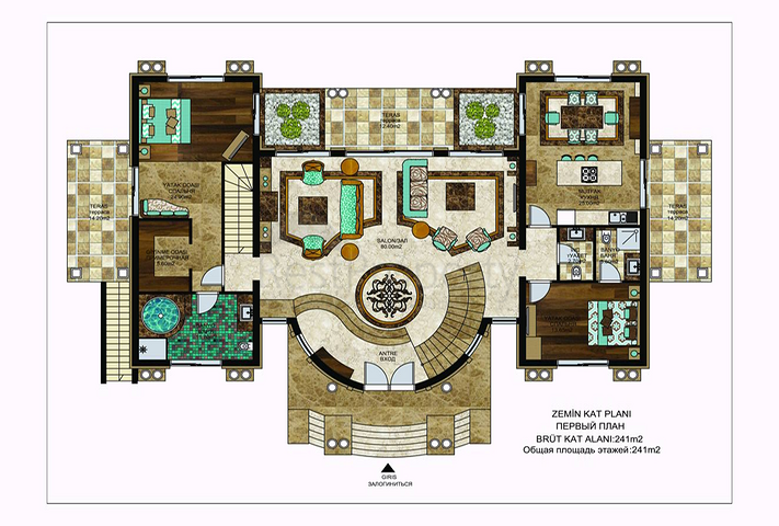 Villa 6+2 in Kemer/Antalya