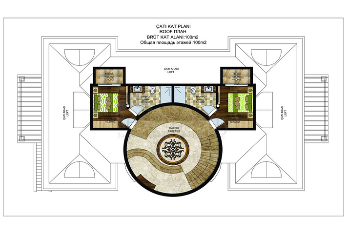 Villa 6+2 in Kemer/Antalya