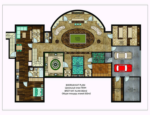Villa 6+2 in Kemer/Antalya