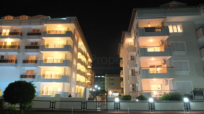 Schöne 2+1-Wohnung mit Meerblick im Zentrum von Oba