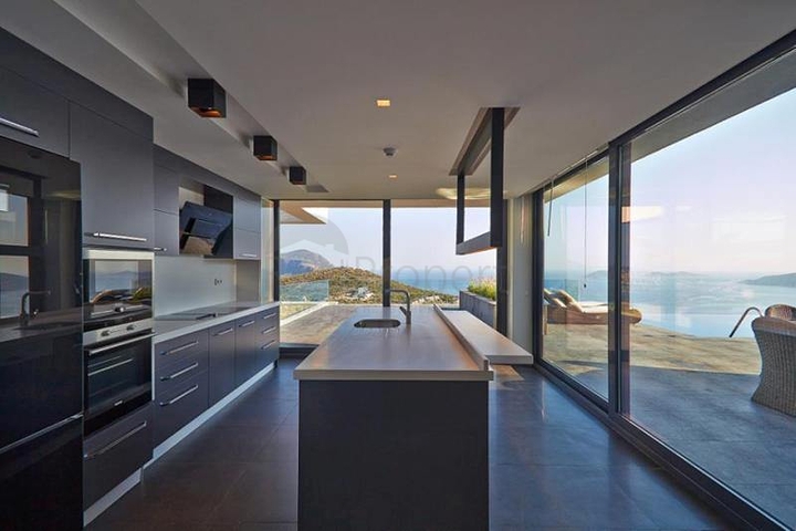 Moderne Villa mit Meerblick in Kalkan Moderne Villa mit Meerblick in Kalkan