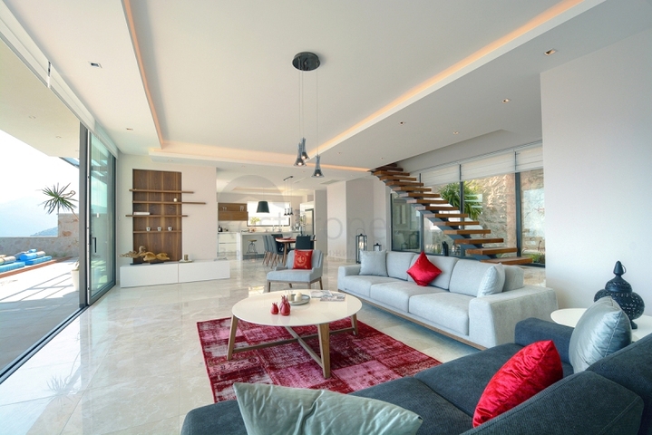 Wunderschöne Villa mit Meerblick in Kalkan Wunderschöne Villa mit Meerblick in Kalkan