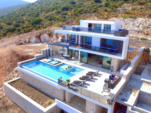 Wunderschöne Villa mit Meerblick in Kalkan Wunderschöne Villa mit Meerblick in Kalkan