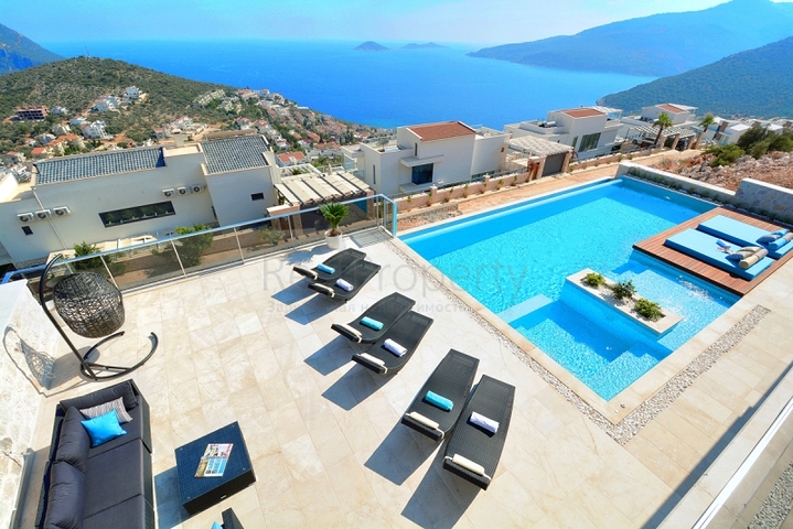 Wunderschöne Villa mit Meerblick in Kalkan Wunderschöne Villa mit Meerblick in Kalkan