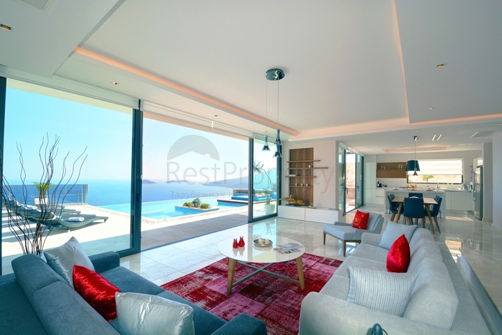 Wunderschöne Villa mit Meerblick in Kalkan Wunderschöne Villa mit Meerblick in Kalkan