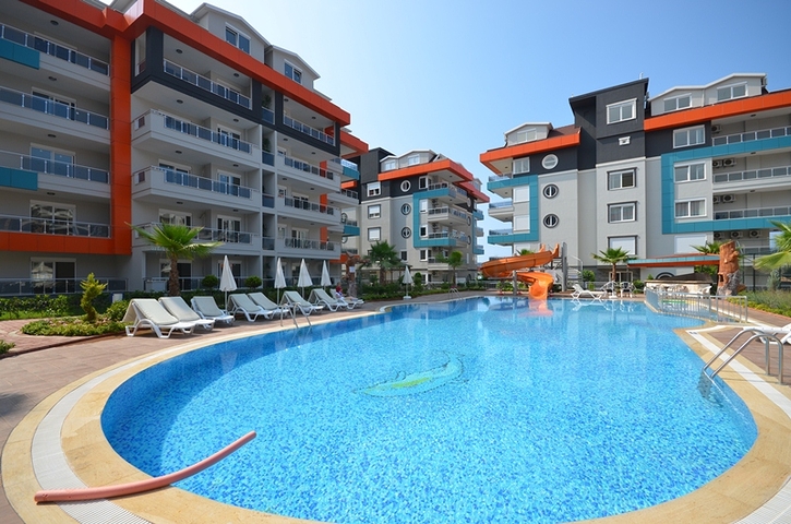 1+1 Wohnung im Hotelplankomplex in Kestel