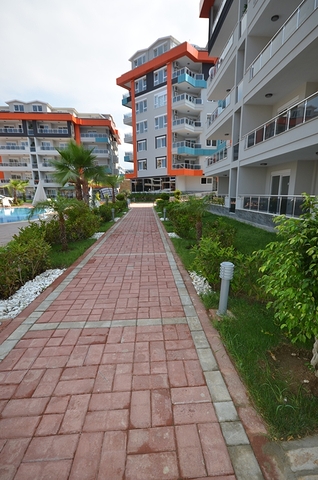 1+1 Wohnung im Hotelplankomplex in Kestel