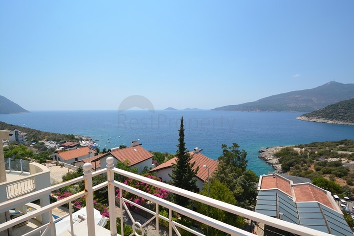 Schöne Villa mit Meerblick in Kalamar, Kalkan            Schöne Villa mit Meerblick in Kalamar, Kalkan