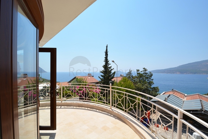 Schöne Villa mit Meerblick in Kalamar, Kalkan            Schöne Villa mit Meerblick in Kalamar, Kalkan