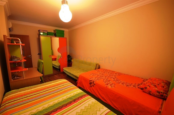 Möblierte Wohnung 3+1 in Alanya