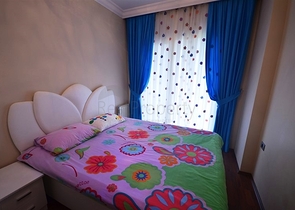 Möblierte Wohnung 3+1 in Alanya