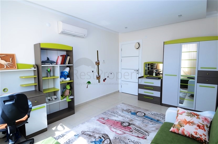 3+1 Apartment in einem Fünf-Sterne-Komplex in Avsallar