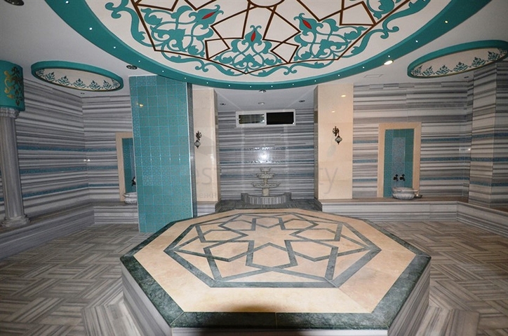 3+1 Apartment in einem Fünf-Sterne-Komplex in Avsallar