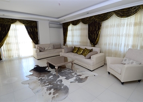 3+1 Apartment in einem Fünf-Sterne-Komplex in Avsallar