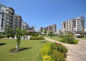 3+1 Apartment in einem Fünf-Sterne-Komplex in Avsallar