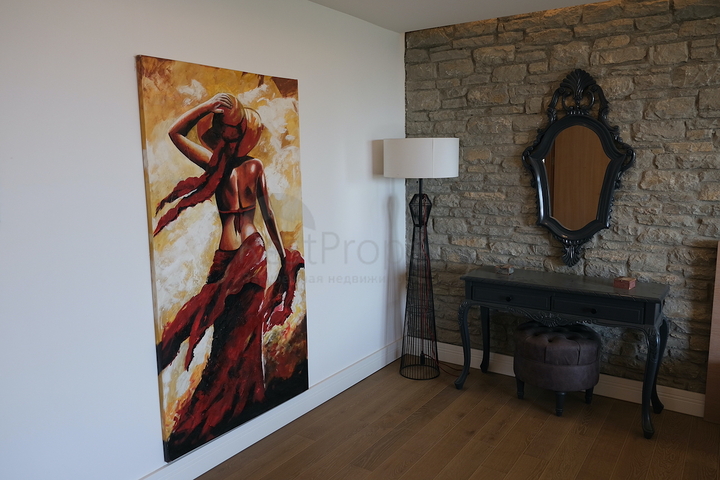 Das Projekt von Luxusvillen mit Blick auf die alte Festung und das Meer im Zentrum von Bodrum