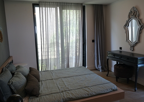 Das Projekt von Luxusvillen mit Blick auf die alte Festung und das Meer im Zentrum von Bodrum