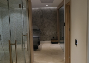 Das Projekt von Luxusvillen mit Blick auf die alte Festung und das Meer im Zentrum von Bodrum