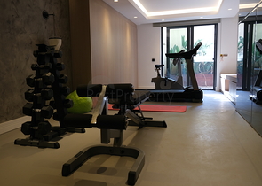 Das Projekt von Luxusvillen mit Blick auf die alte Festung und das Meer im Zentrum von Bodrum