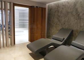 Das Projekt von Luxusvillen mit Blick auf die alte Festung und das Meer im Zentrum von Bodrum