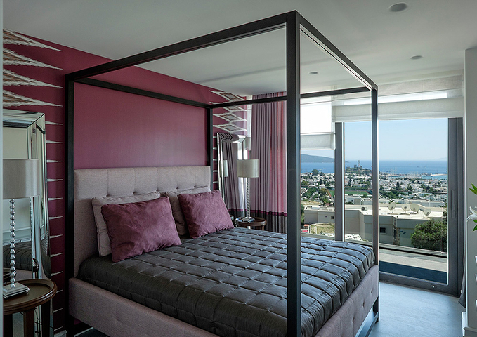 Villen und Penthäuser mit Blick auf die Festung von Bodrum