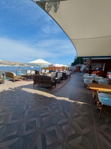 Villen und Penthäuser mit Blick auf die Festung von Bodrum