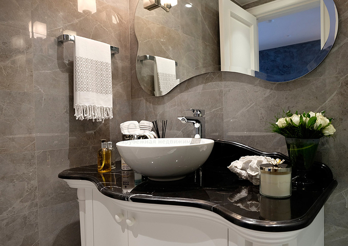 Villen und Penthäuser mit Blick auf die Festung von Bodrum