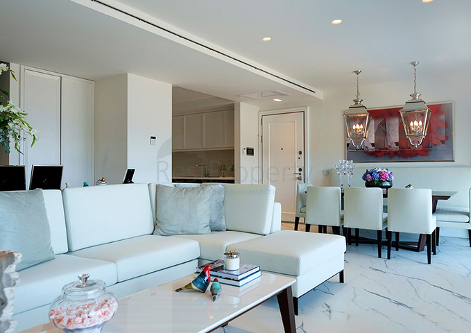 Villen und Penthäuser mit Blick auf die Festung von Bodrum