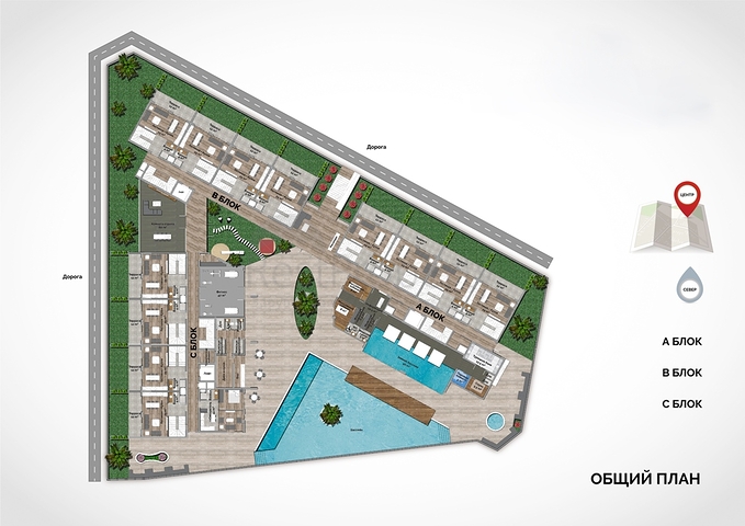 Ein neues Luxusprojekt am berühmten Kleopatra-Strand