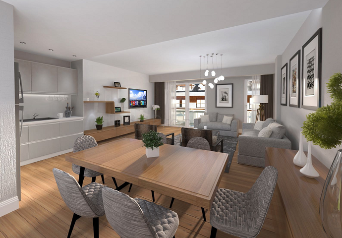 Elite-Projekt in Lara Antalya, 400 m von den Sandstränden entfernt