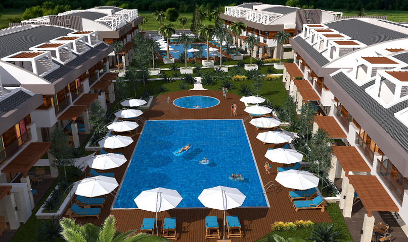 Elite-Projekt in Lara Antalya, 400 m von den Sandstränden entfernt