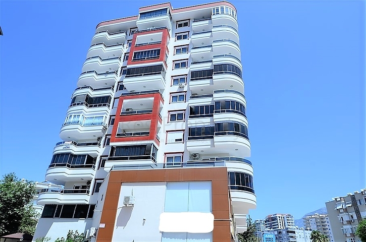 Geräumige Wohnung in Mahmutlar