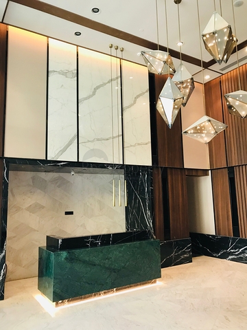 Ein hochmoderner Wohnkomplex am Ufer des Marmarameeres