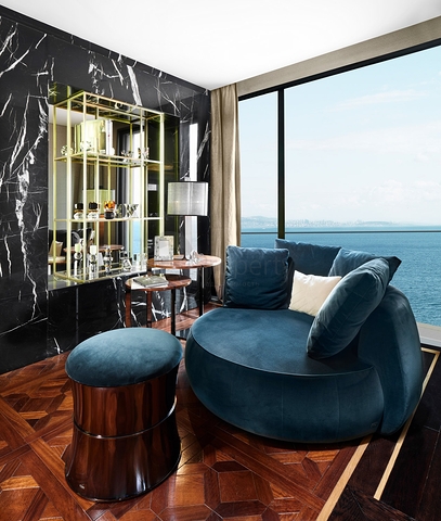 Ein hochmoderner Wohnkomplex am Ufer des Marmarameeres