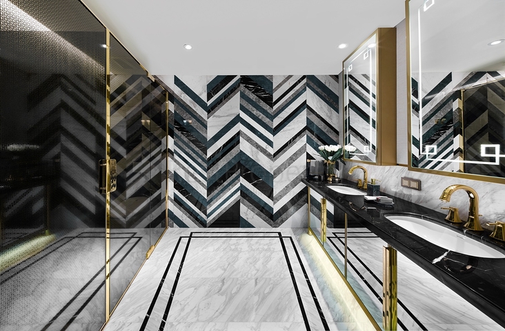 Ein hochmoderner Wohnkomplex am Ufer des Marmarameeres