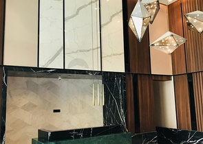 Ein hochmoderner Wohnkomplex am Ufer des Marmarameeres