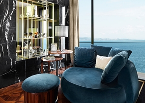 Ein hochmoderner Wohnkomplex am Ufer des Marmarameeres