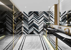 Ein hochmoderner Wohnkomplex am Ufer des Marmarameeres