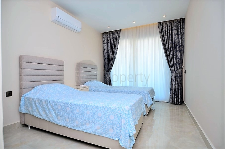 2+1 Wohnung für einen luxuriösen Urlaub am Meer