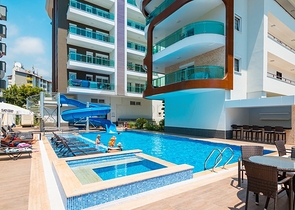 Zweizimmerwohnungen zu vermieten am berühmten Kleopatra-Strand