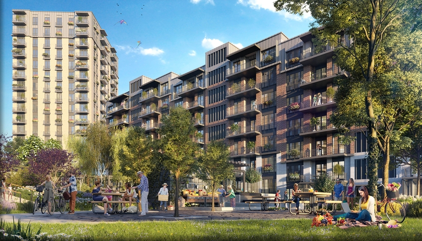 Eine Finanzstadt im Stadtteil Ataşehir im asiatischen Teil Istanbuls